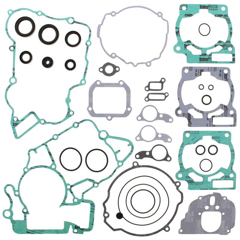 Vertex Pistons Vertex Gaskets 03-16 KTM EXC 200 Complete Gasket Kit w/ Oil Seals 811319 811319 Photo - Primary