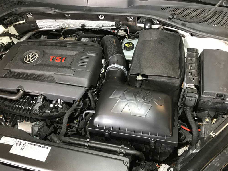 K&N Engineering K&N 2022 Audi S3 2.0L L4 Gas Performance Air Intake System 57S-9502 57S-9502 Photo - Mounted