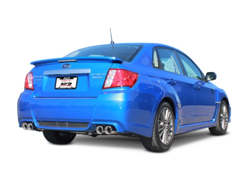 Borla 11-14 Subaru Impreza WRX/STI Sedan 4dr ATAK SS Catback Exhaust 140418 140418 Photo - Close Up