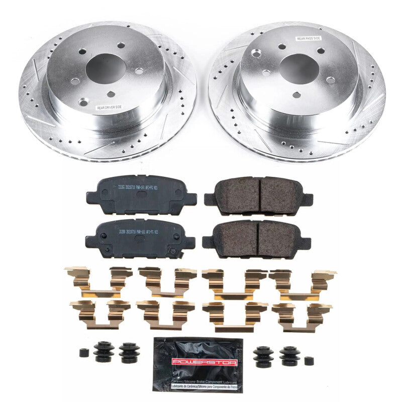 PowerStop Power Stop 2009 Infiniti FX35 Rear Z26 Street Brake Kit K9134-26 K9134-26 Photo - Primary