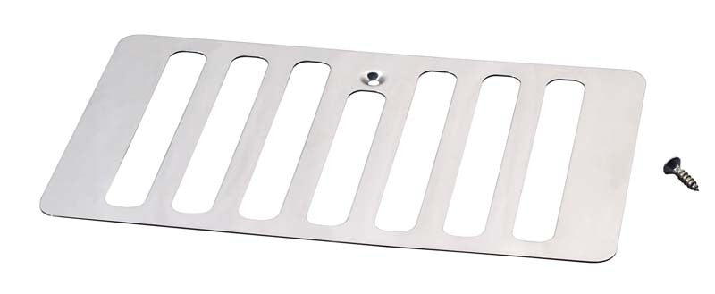 Kentrol 98-06 Jeep Wrangler TJ Hood Vent - Polished Silver 30500 30500 Photo - Primary