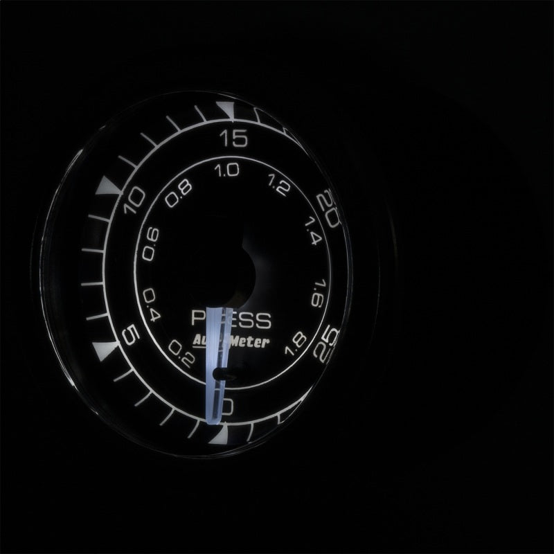 Autometer Gauge, Pressure, 2 1/16", 30Psi, Digital Stepper Motor, Chrono 8164 User 4