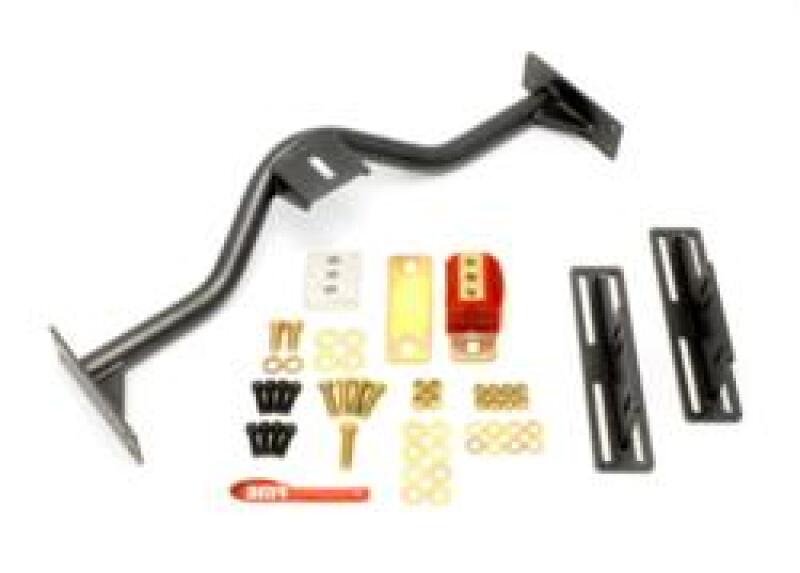 BMR Suspension BMR 67-69 1st Gen F-Body Transmission Conversion Crossmember TH350/PG/700R4/4L60E - Black Hammertone TCC030H TCC030H User 1