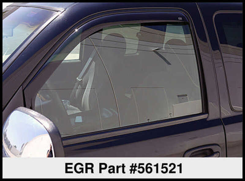 EGR 99+ Chev Silverado/GMC Sierra In-Channel Window Visors - Set of 2 (561521) 561521 561521 Thumbnail