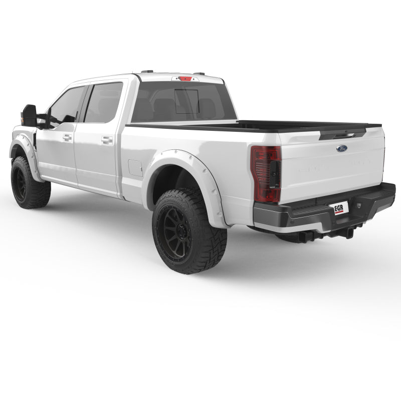 EGR 2017 Ford Super Duty Bolt-On Look Color Match Fender Flares - Set - Oxford White 793914-Z1 793914-Z1 Photo - Mounted