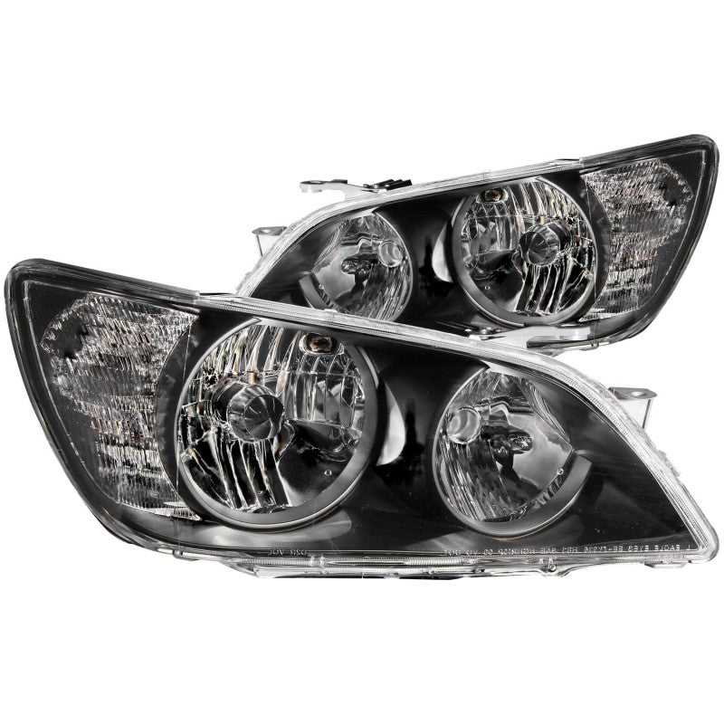 Anzo 2001-2005 Lexus Is300 Crystal Headlights Black 14HBP 121210 Photo - Primary
