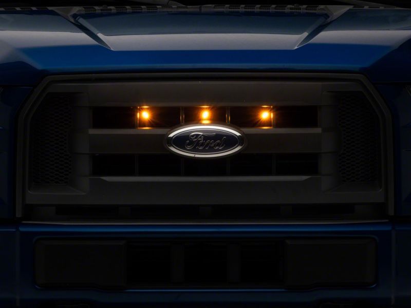 Raxiom 15-17 Ford F-150 Excluding Raptor Axial Series Raptor Style Grille Light Kit T543357 T543357 Photo - Close Up