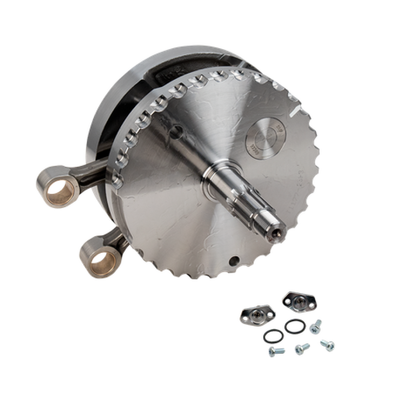 S&S Cycle 99-06 BT 4-1/8in Stroke Flywheel Assembly w/o Sprocket Shaft Bearing 320-0417 320-0417 User 1