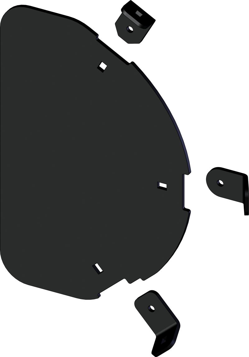 KFI Kfi Plow Side Shield Tapered 105540 105540 Photo - Primary