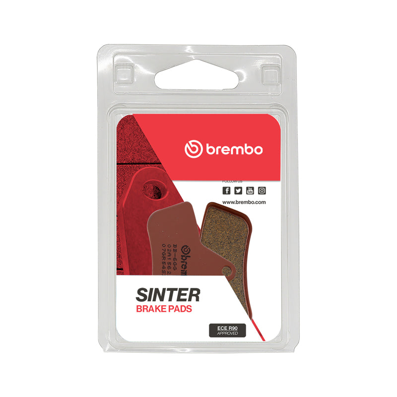 Brembo OE 99-04 Arctic Cat 2x4/4x4 250cc Sinter Brake Pad - Front 07GR54SD 07GR54SD User 1