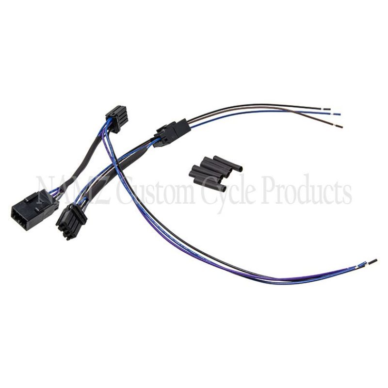 NAMZ 06-08 V-Twin Street Glide/Road Glide/SE/CVO Plug-N-Play Front Turn Sig Tap Harness N-FTTH-02 N-FTTH-02 Photo - Primary