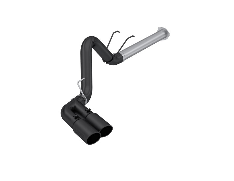 MBRP 17-24 Ford F250/350/450 6.4 L Filter Back Single Side Dual Exit Exhaust System BLK. S6290BLK S6290BLK Photo - Primary