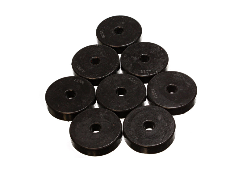 Energy Suspension Poly Pads - Round QTY 8, 2-9/32" OD X 7/16" ID X 1/2"H 9.9528G Photo - Primary