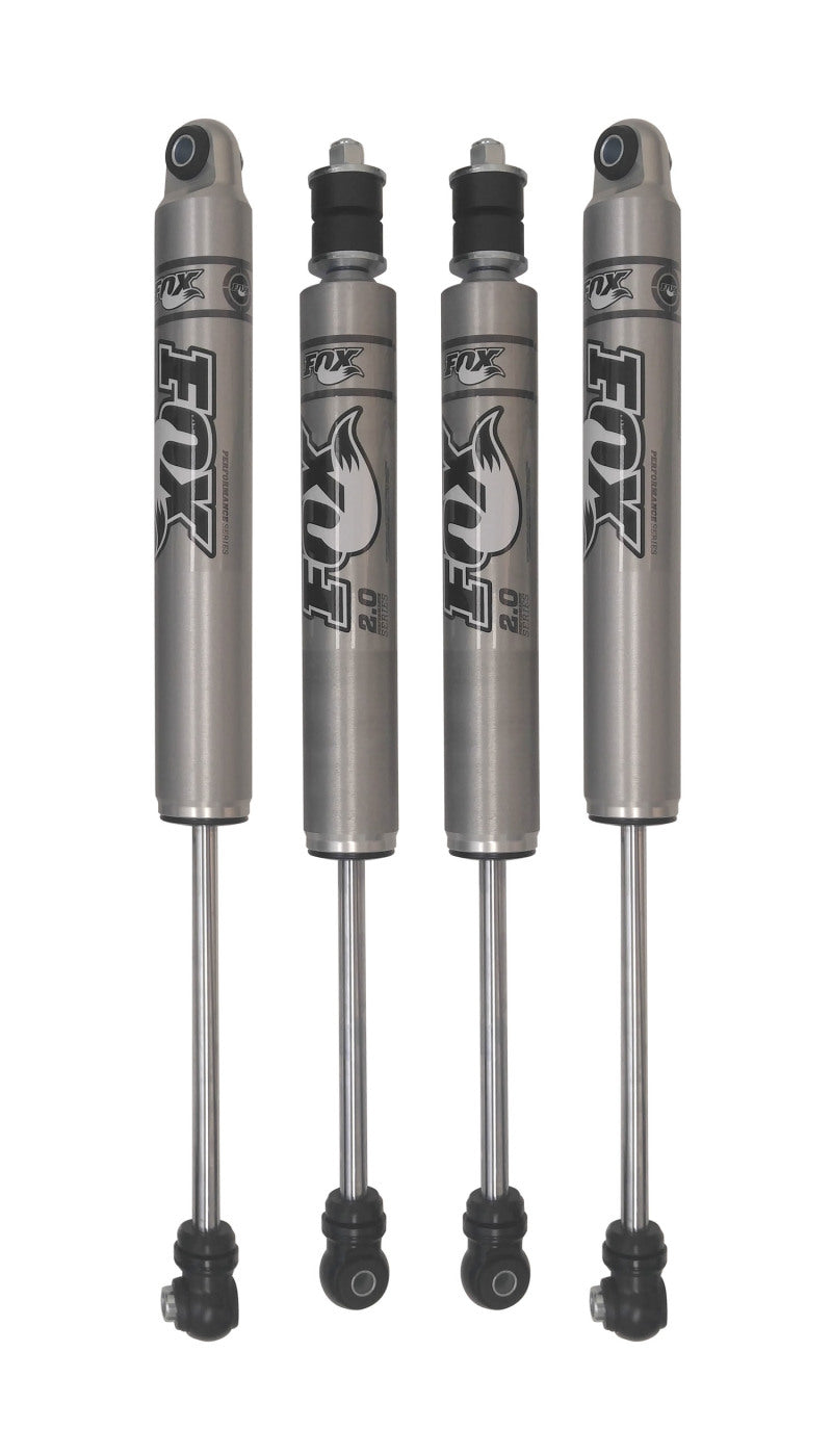 MaxTrac 07-18 Jeep Wrangler JK 2WD/4WD 3in Front & Rear FOX 2.0 Performance Shock Absorbers 889730F 889730F Photo - Primary