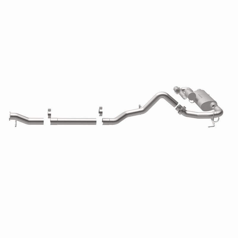 MagnaFlow 2021 Ford Bronco Overland Series Cat-Back Exhaust w/ Single Straight Driver Exit- No Tip 19559 19559 360 Degree Image Set