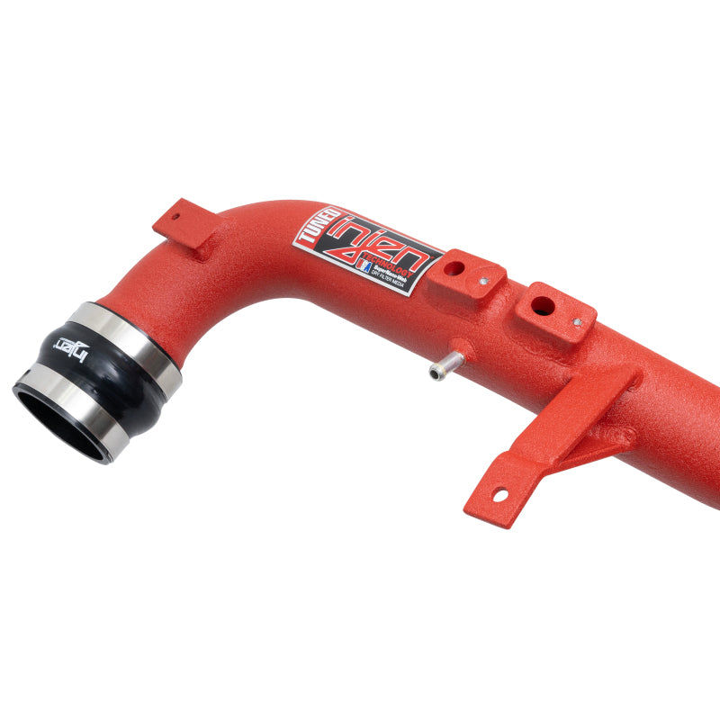 Injen 22-23 Honda/Acura Civic/Si/Integra 1.5L Turbo Aluminum Intercooler Pipe Kit - Wrinkle Red SES1586ICPWR SES1586ICPWR Photo - Close Up