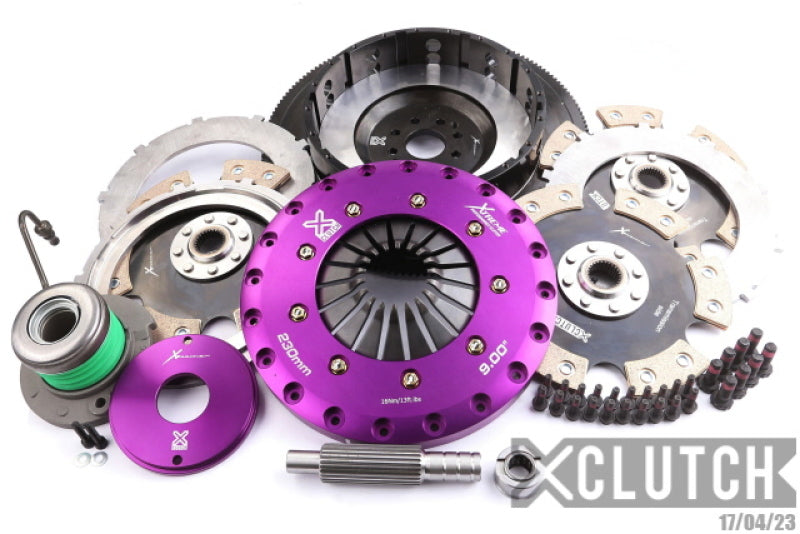 XCLUTCH 07-12 Ford Mustang Shelby GT500 5.4L 9in Triple Solid Ceramic Clutch Kit XKFD23681-3E XKFD23681-3E Photo - Primary