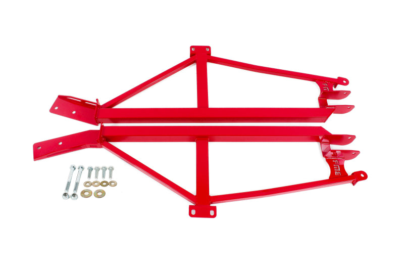 BMR 93-02 F-Body Non-Convertible Weld-On 4-Point Subframe Connectors - Red SFC020R SFC020R User 1