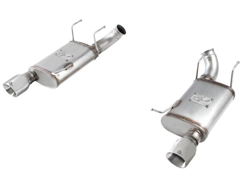 aFe MACH Force-Xp 3in 409 Stainless Steel Axle-Back Exhaust System w/Polis 49-43052-P Photo - Primary