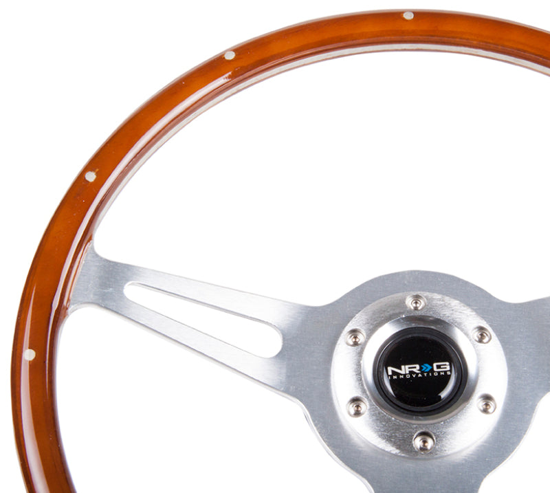 NRG Classic Wood Grain Wheel 365mm 3 Spoke ST-065 Photo - Primary