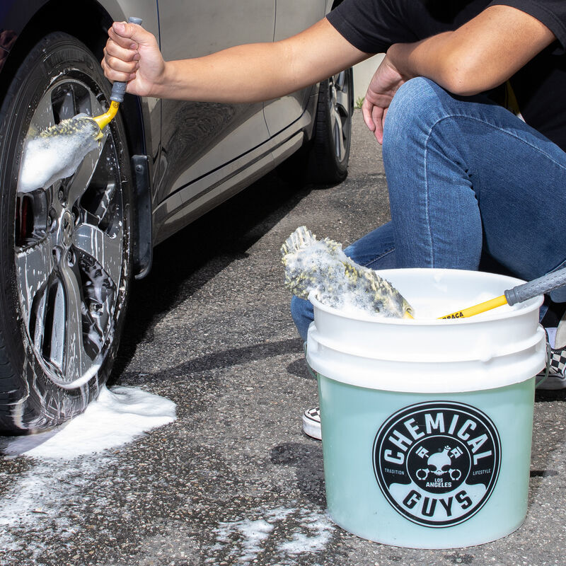 Chemical Guys Rimpaca Reach Around Ultimate Wheel Brush Set - 2 Pcs (P12) ACC615 ACC615 User 1