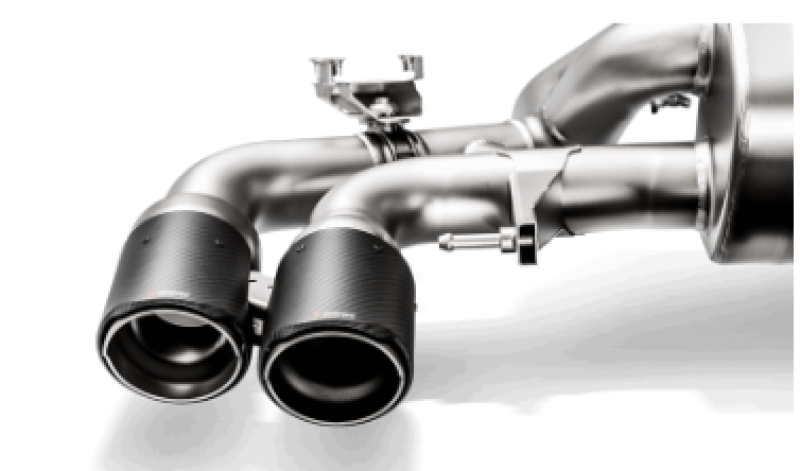 Akrapovic 18+ BMW M5 (F90) Evolution Tail Pipe Set (Carbon) w/ Red/White Akraprovic Logo TP-CT/47/RS TP-CT/47/RS Photo - Primary