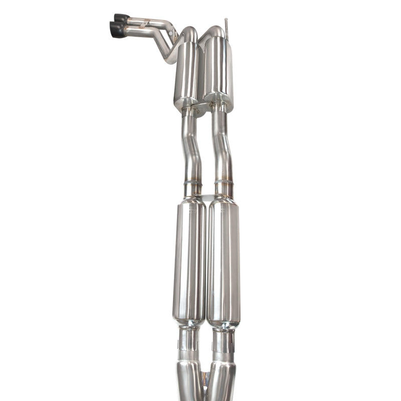 Kooks 11-14 Ford Raptor SVT Super Crew Cab 3in Off Road Side Exit Exhaust w/ Black Slash Cut Tips 13525180 13525180 Photo - Primary