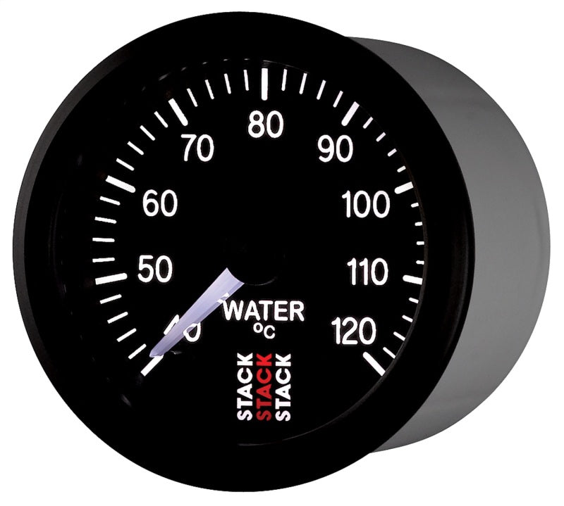 Autometer Stack 52mm 40-120 Deg C 1/8in NPTF Male Pro Stepper Motor Water Temp Gauge - Black ST3307 ST3307 User 3