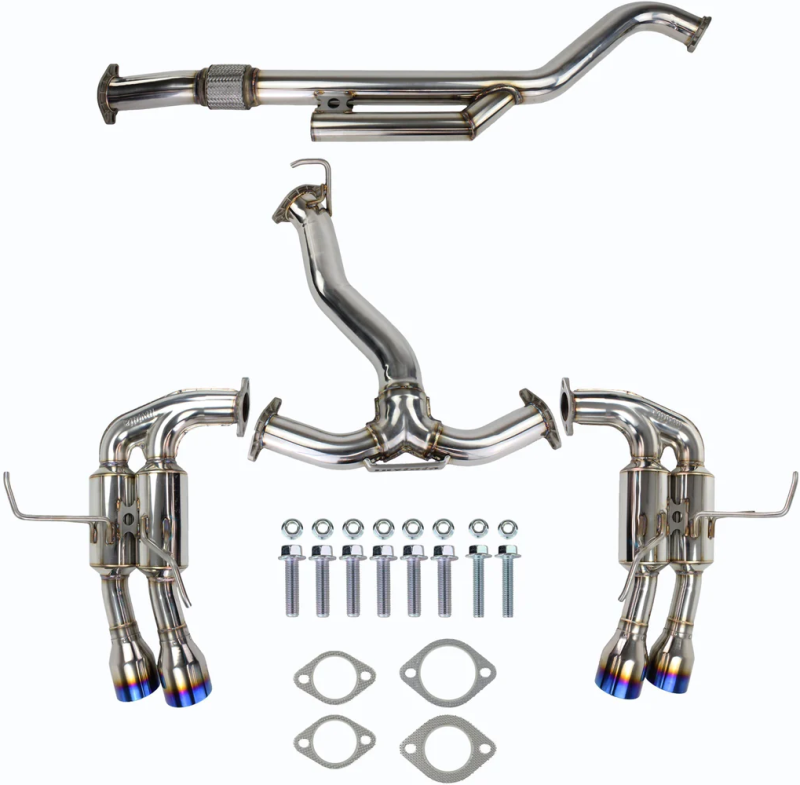 Invidia 2022+ Subaru WRX Gemini Single Layer Quad Titanium Tip Cat-Back Exhaust HS22WRXGM4ST HS22WRXGM4ST User 1