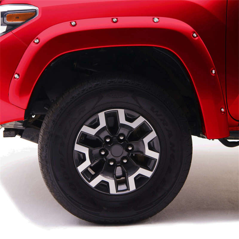EGR 2018 Ford F150 Bolt-On Look Color Match Fender Flares - Set - Race Red 793574-PQ 793574-PQ Photo - Mounted