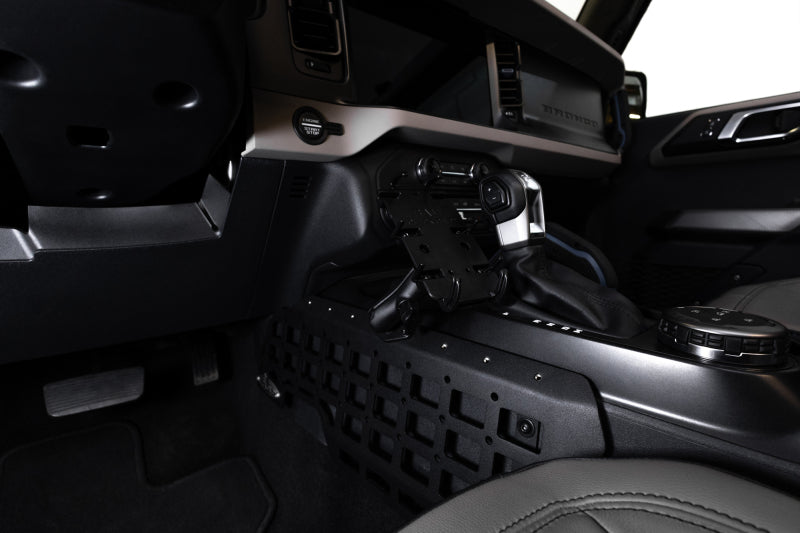 Addictive Desert Designs ADD 21-23 Ford Bronco & Bronco Raptor Center Console Molle Panels AC2302201NA AC2302201NA Photo - Mounted