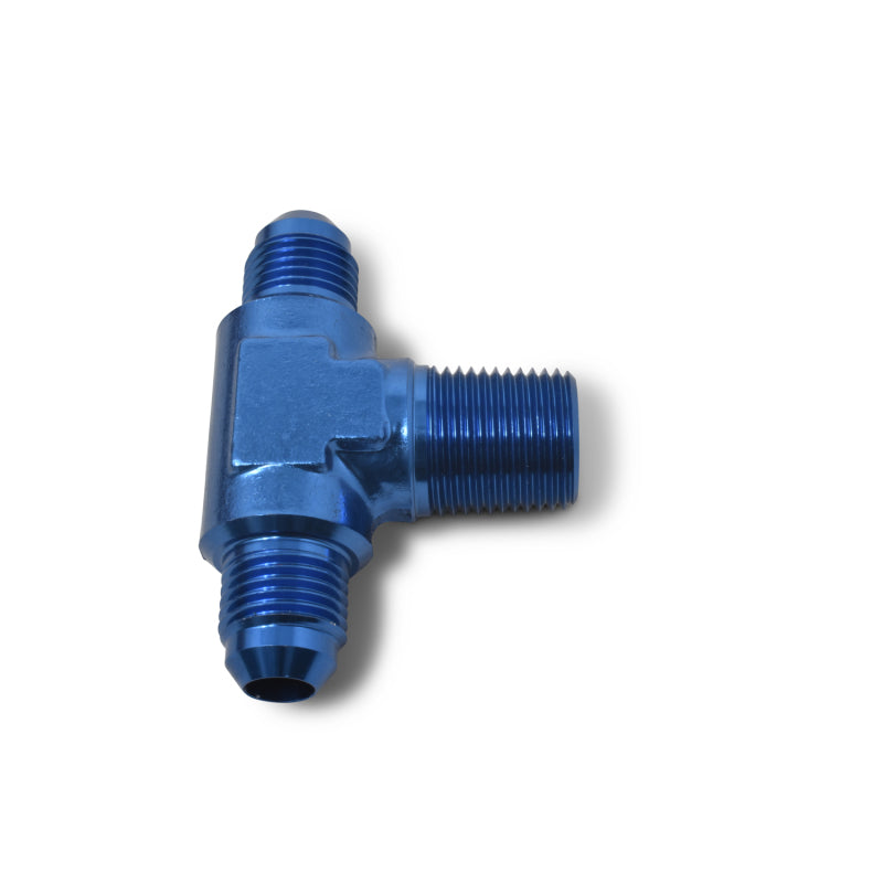 Russell Performance -12 AN to 3/4in NPT Flare to Pipe Tee Fitting 660150 660150 Photo - out of package