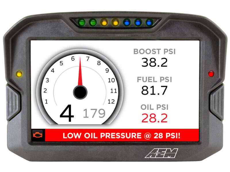 AEM CD-7 Non Logging Race Dash Carbon Fiber Digital Display (CAN Input Only) 30-5700 30-5700 Photo - out of package