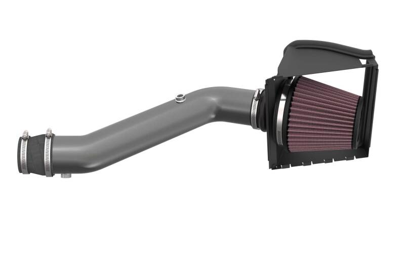 K&N Engineering K&N 18-24 Ford F150 3.3L V6 Performance Air Intake System w/ Red Air Filter 77-2619KC 77-2619KC Photo - out of package