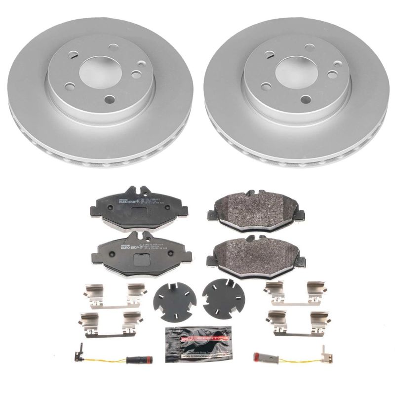 Power Stop 03-05 Mercedes-Benz E320 Front Euro-Stop Brake Kit ESK5325A ESK5325A Photo - Primary