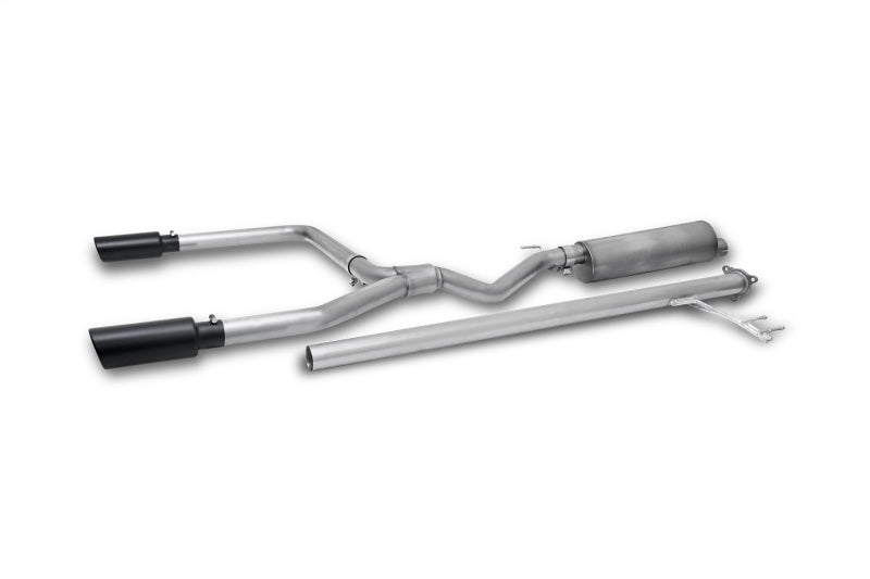Gibson 17-20 Honda Ridgeline 3.5L Black Elite Dual Split Cat-Back Exhaust - Stainless 614002B 614002B Photo - Primary