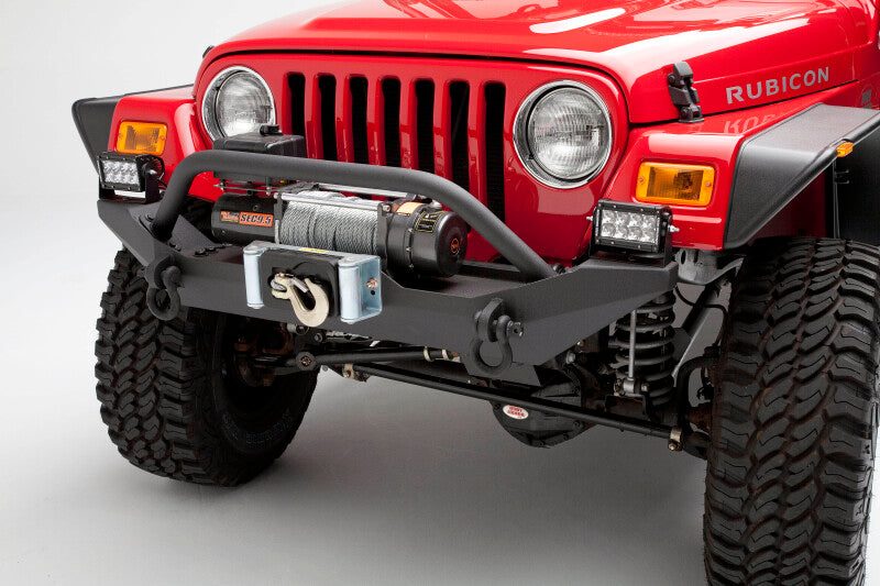 Body Armor 4x4 87-06 Jeep Wrangler Front Bumper TJ-19531 TJ-19531 Photo - lifestyle view