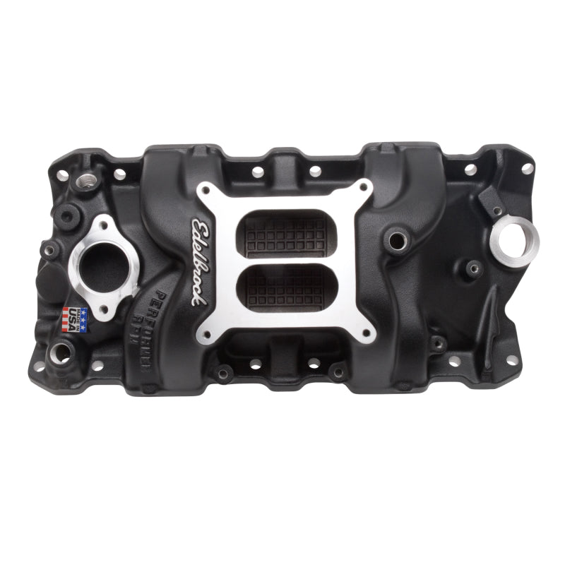 Edelbrock Performer RPM Manifold Black 71013 Photo - Primary