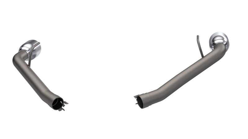 QTP 14-15 Chevrolet Camaro SS 6.2L 304SS Eliminator Muffler Delete Axle Back Exhaust w/4.5in Tips 700114 700114 Photo - Primary