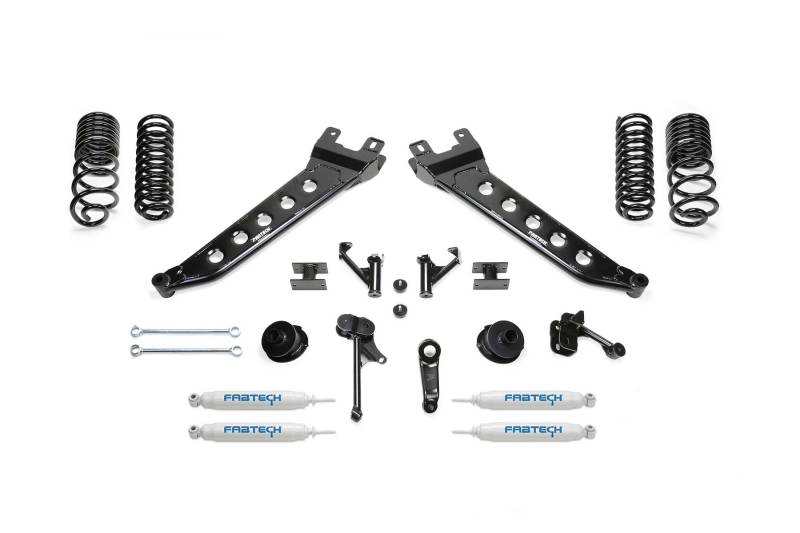 Fabtech 5" Radius Arm System w/Coil Spring & Performance Shocks K3140 Photo - Primary