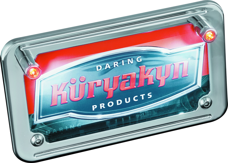 Kuryakyn Led Lic Plt Light W/Red Acc Lt 9398 9398 User 1