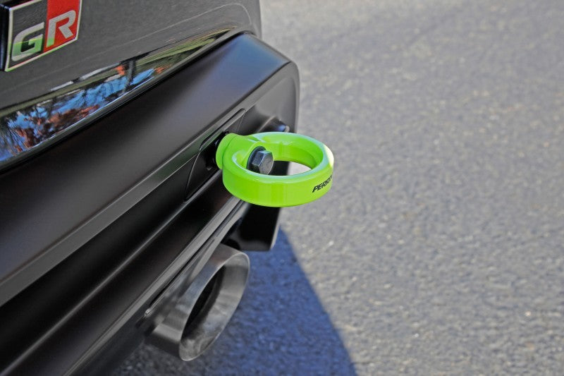 Perrin 2020 Toyota Supra Tow Hook Kit (Rear) - Neon Yellow PTP-BDY-250NY PTP-BDY-250NY Photo - Primary