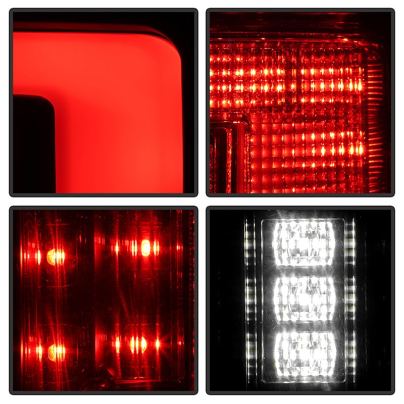 SPYDER 21-23 Ford F150 (Halogen w/ Blind Spot) Full LED Tail Lights - Black (ALT-YD-FF15021HALBS-BK) 5088789 5088789 Photo - Unmounted