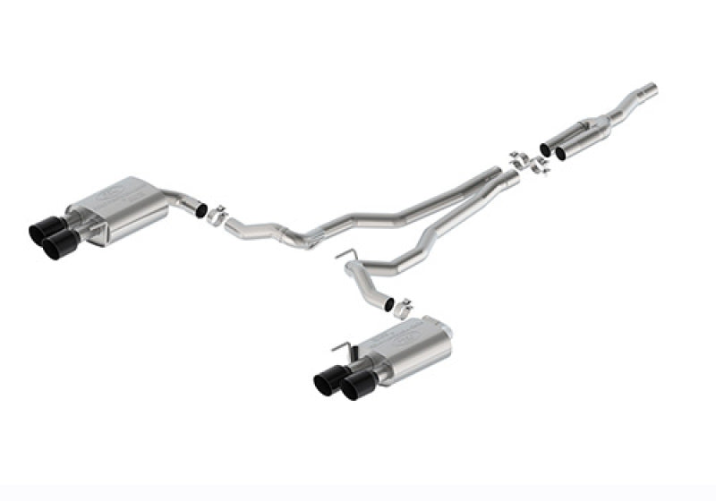 Ford Racing 2024 Mustang 2.3L Sport Non-Active Cat-Back Exhaust w/GT Valance - Black Tip M-5200-M2SBV M-5200-M2SBV User 1