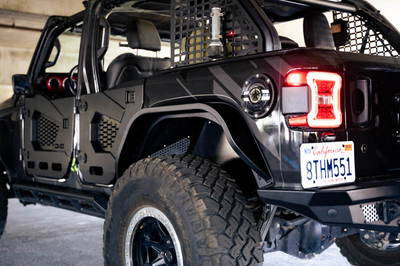 DV8 Offroad 18-23 Jeep Wrangler JL Slim Fender Flares FDJL-07 FDJL-07 Photo - Unmounted