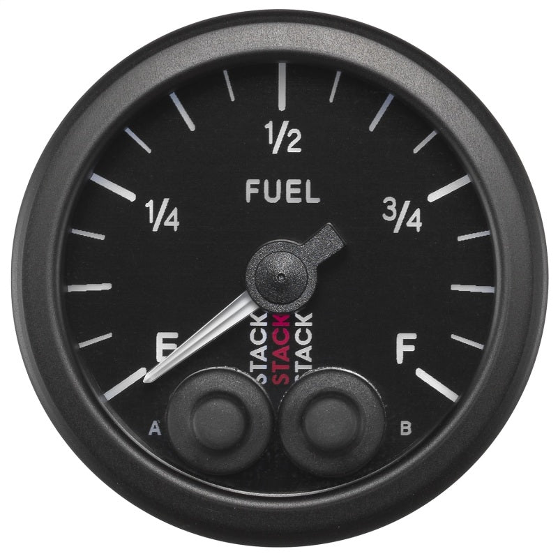 Autometer Stack 52mm 0-280 Ohm Programmable Pro-Control Fuel Level Gauge - Black ST3515 ST3515 User 2