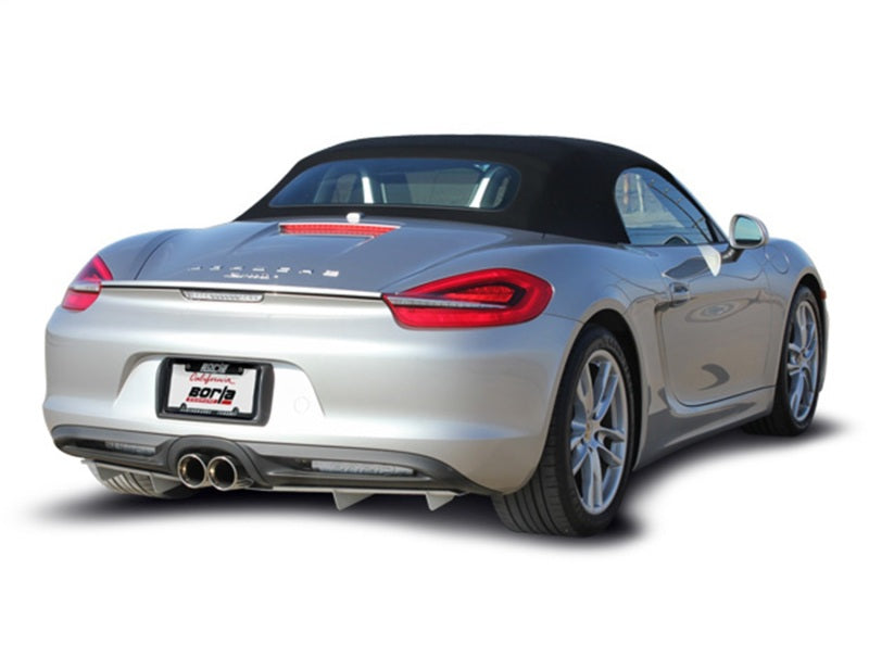 Borla 14-15 Porsche Cayman/Boxster (981) RWD 2Dr Dual Center Rear Exit Catback 4in Tip Exhaust Sys 140534 140534 Photo - Close Up