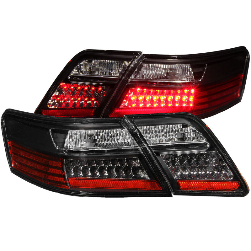 Anzo 2007-2009 Toyota Camry LED Tail lights Black 321163 Photo - Primary