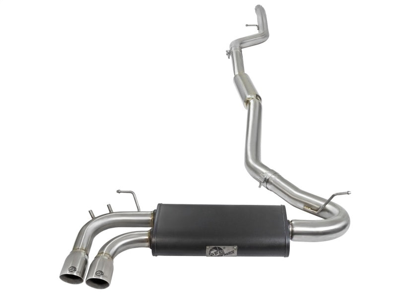 aFe POWER 49-36329-P MACH Force-Xp 304 SS Cat-Back Exhaust System 49-36329-P Photo - Unmounted