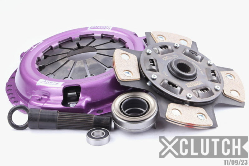 XCLUTCH 86-89 Acura Integra RS 1.6L Stage 2 Sprung Ceramic Clutch Kit XKHN20001-1B XKHN20001-1B Photo - Primary